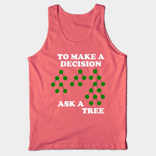 Decision Trees: Machine Learning Tank Top by encodedshirts